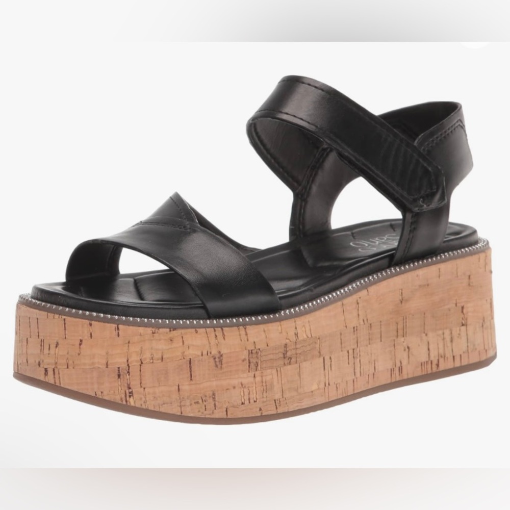 Franco Sarto Ozio Platform Sandals Size 10M